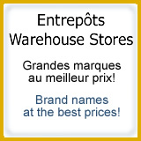 Entrepôts - Warehouse Stores